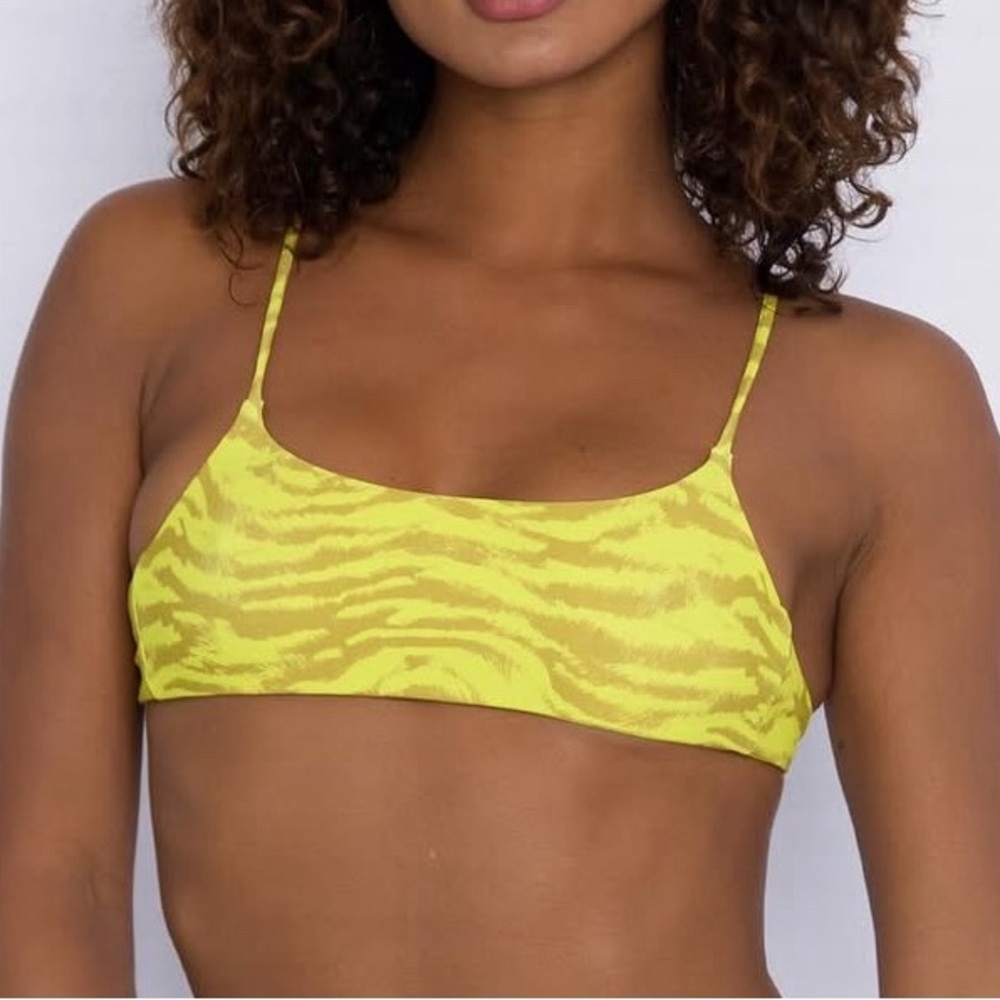 SKATIE Swim Maddie top in print TROPICALE